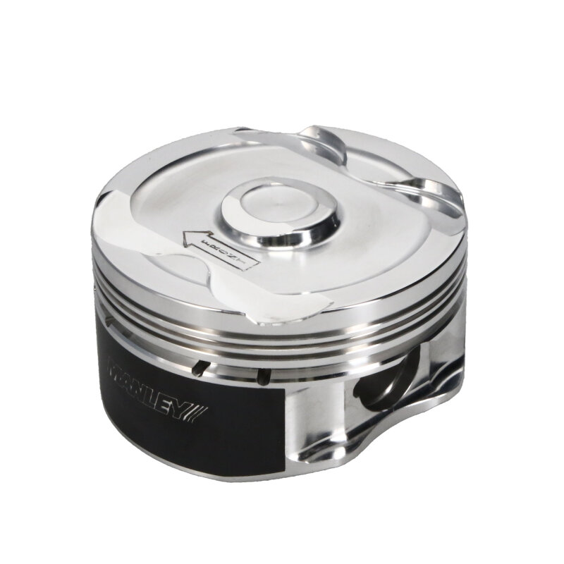 Ford Coyote Piston Set - Manley Performance - Platinum Extreme Duty - 6cc Dish 3.667in Bore 10:1 CR - `18-`27